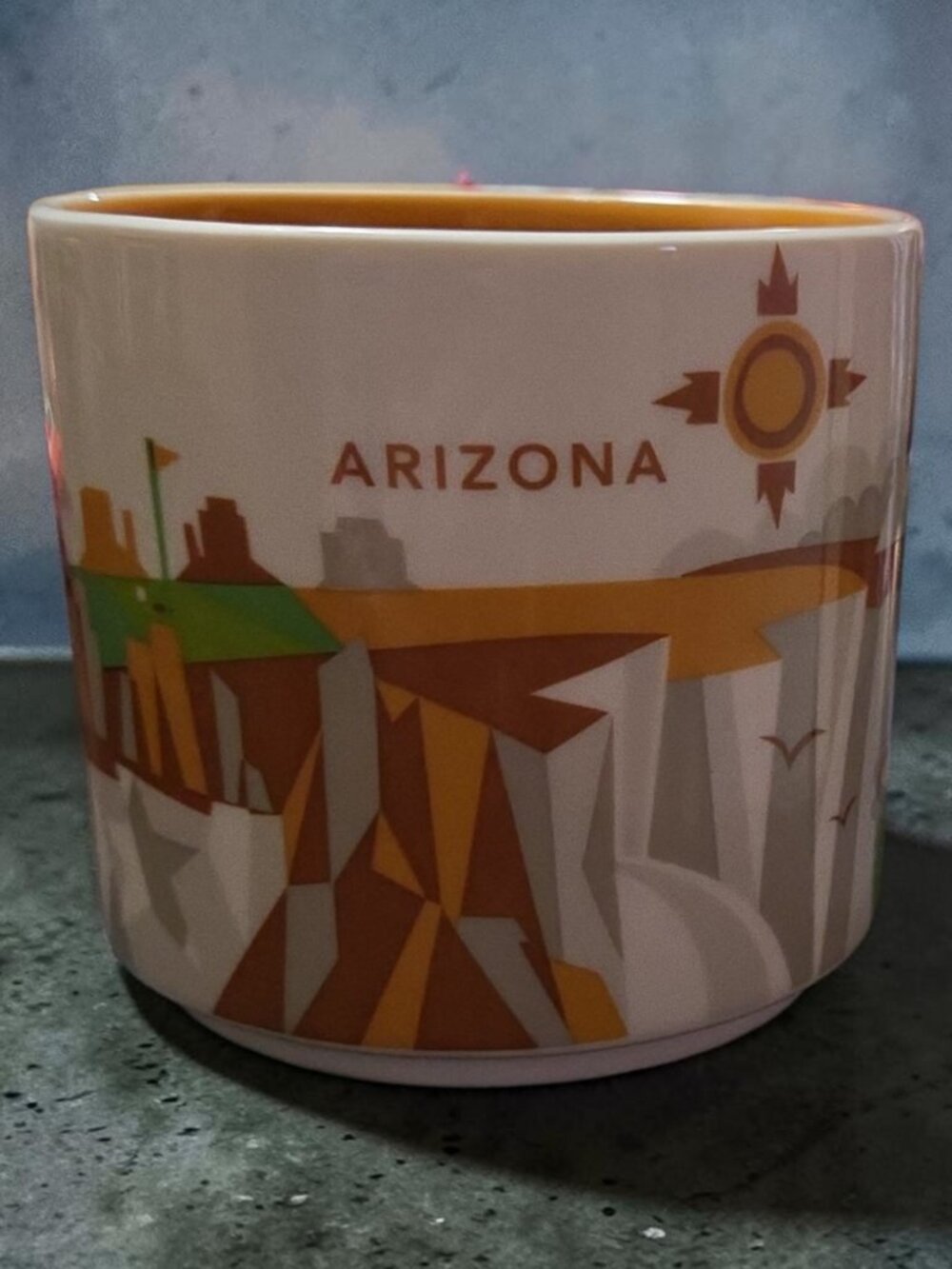 Starbucks Arizona You Are Here 14oz Mug YAH Collector Series 2015
